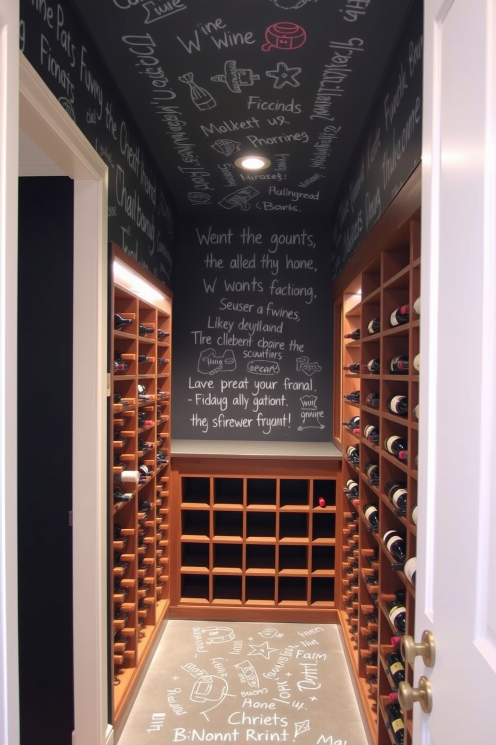 Wine Cellar Wallpaper Decorating Ideas 9