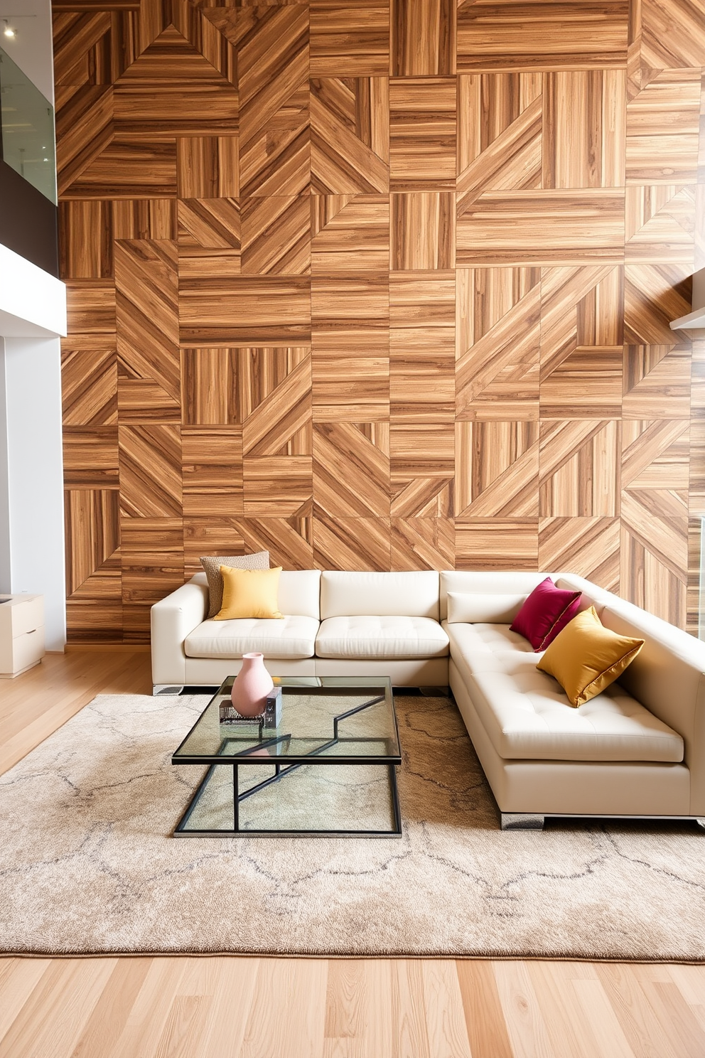 Wood Panel Wallpaper Decorating Ideas 3