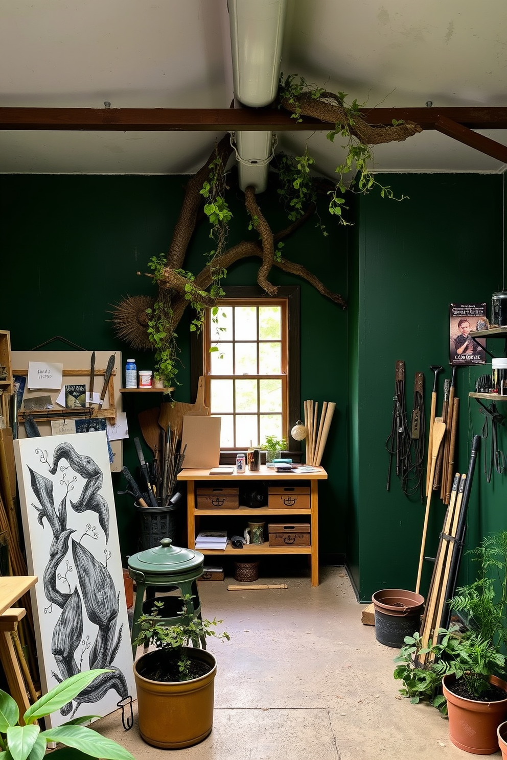 Workshop Wall Painting Ideas 21