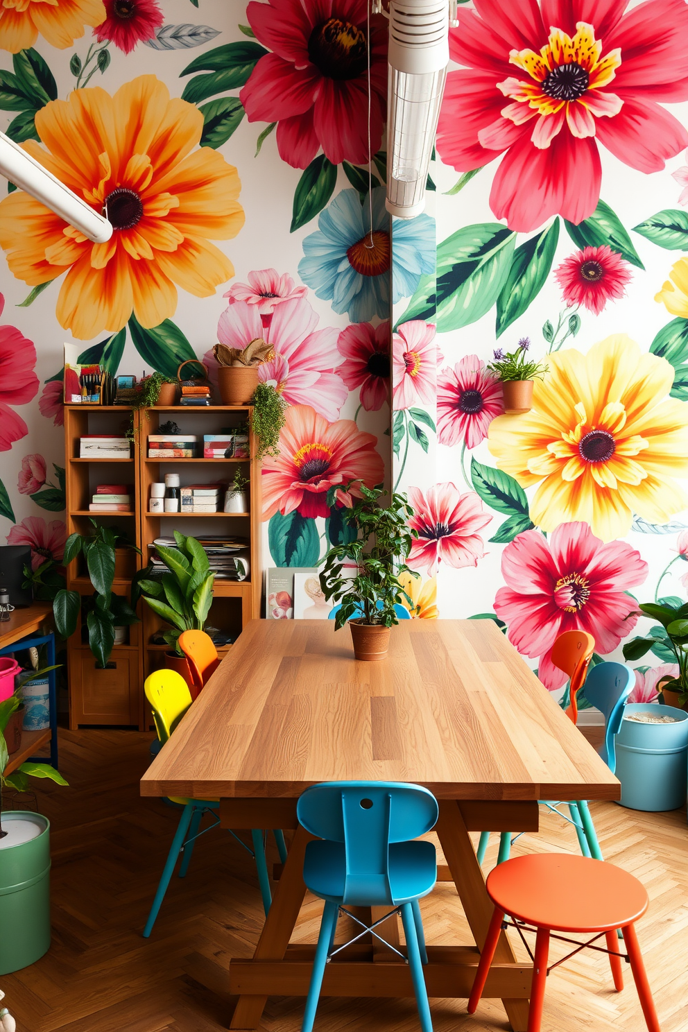 Workshop Wallpaper Decorating Ideas 3