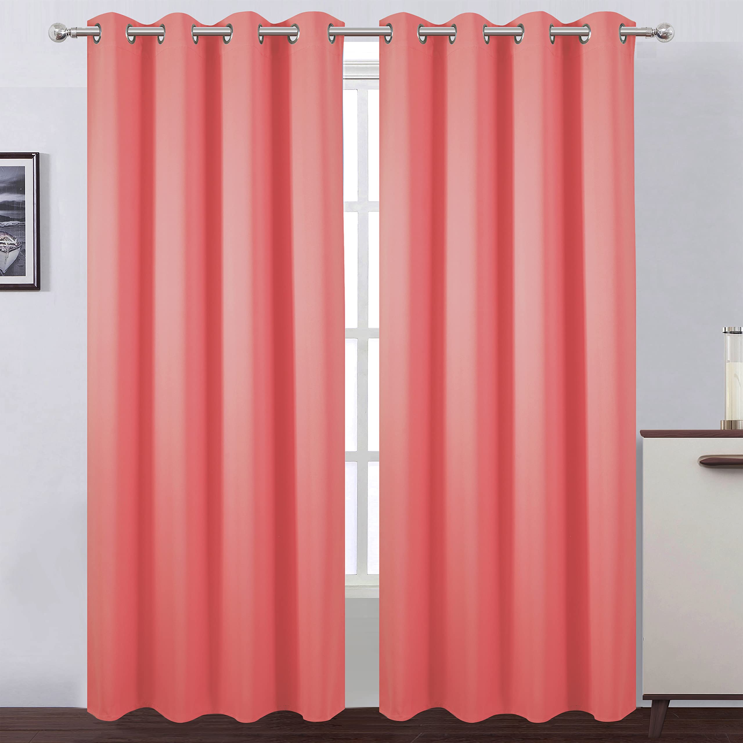 Best Coral Curtains