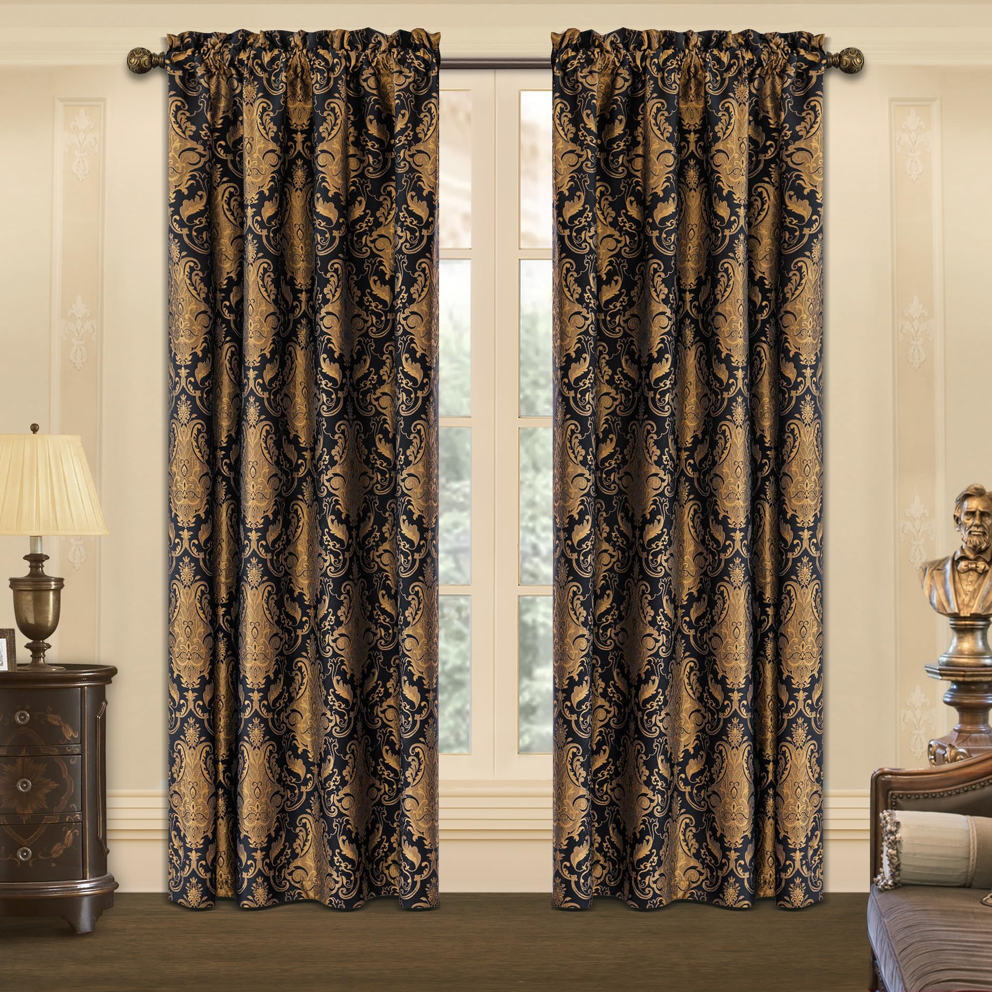 Best Damask Curtains