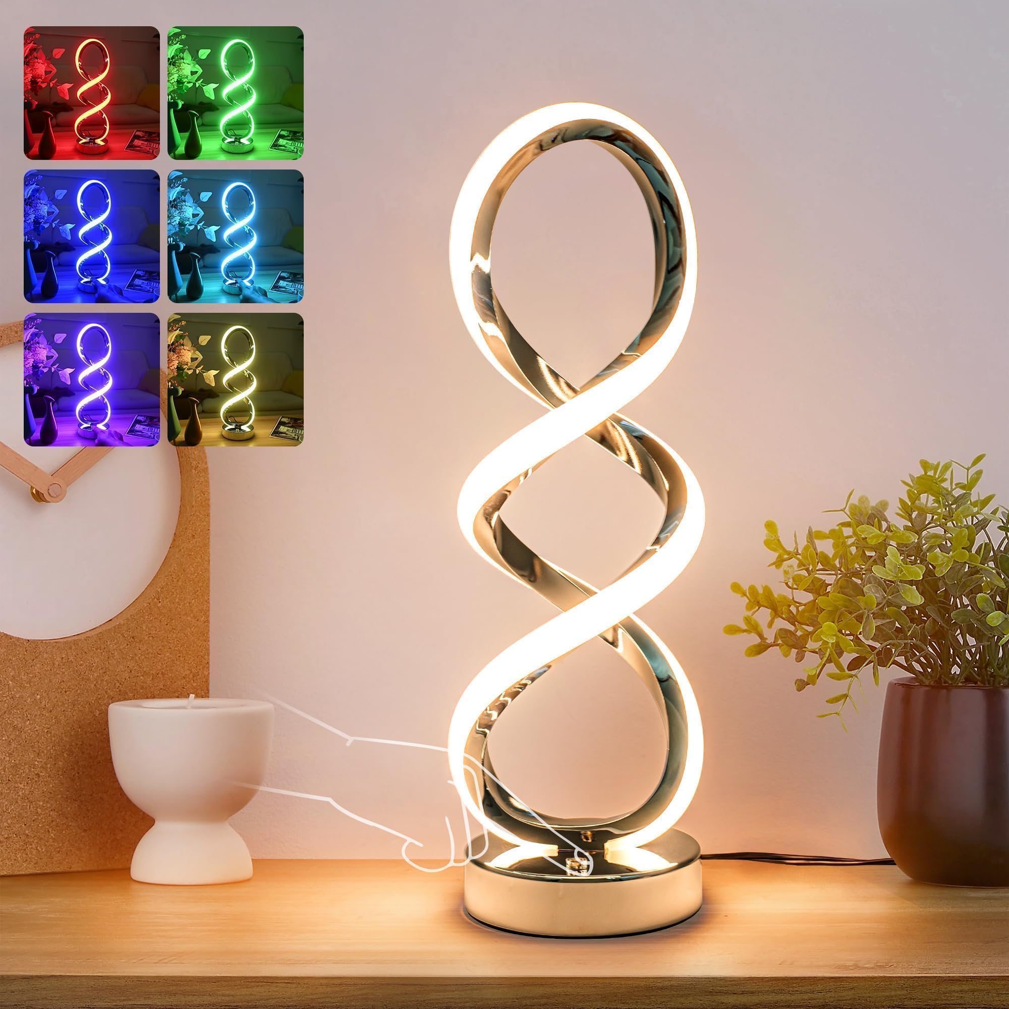 Best Modern Spiral Rgb Table Lamps