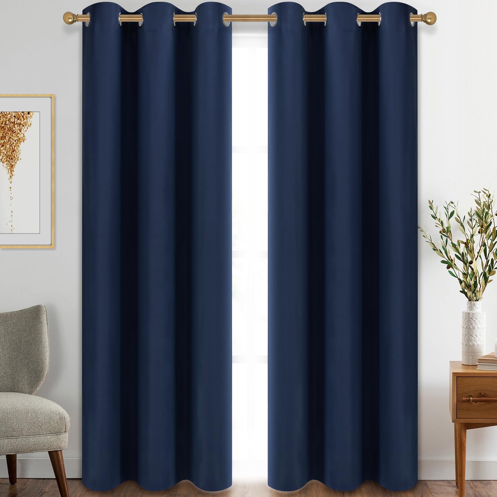 Best Navy Blue Curtains