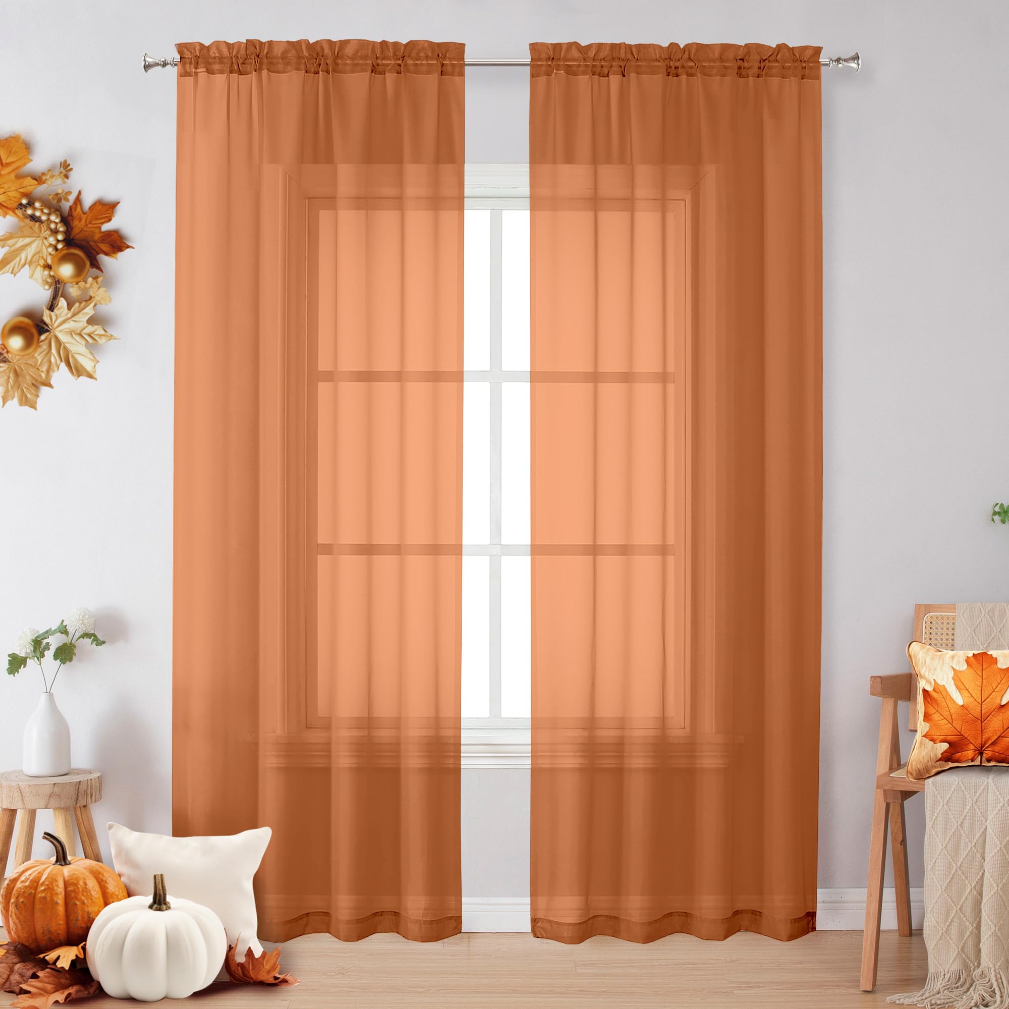 Best Orange Curtains