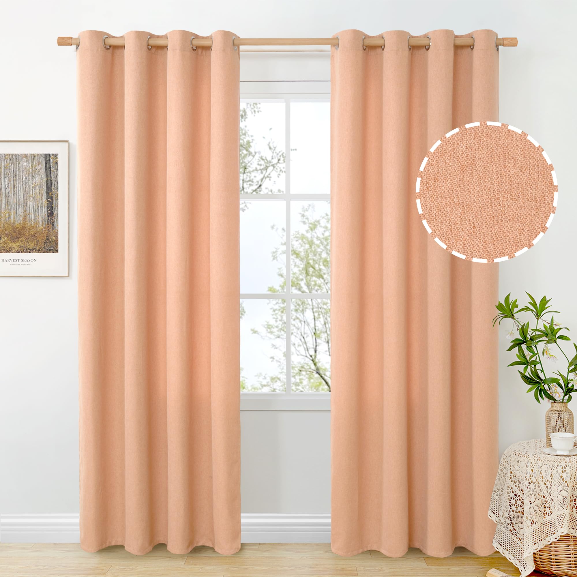 Best Peach Curtains