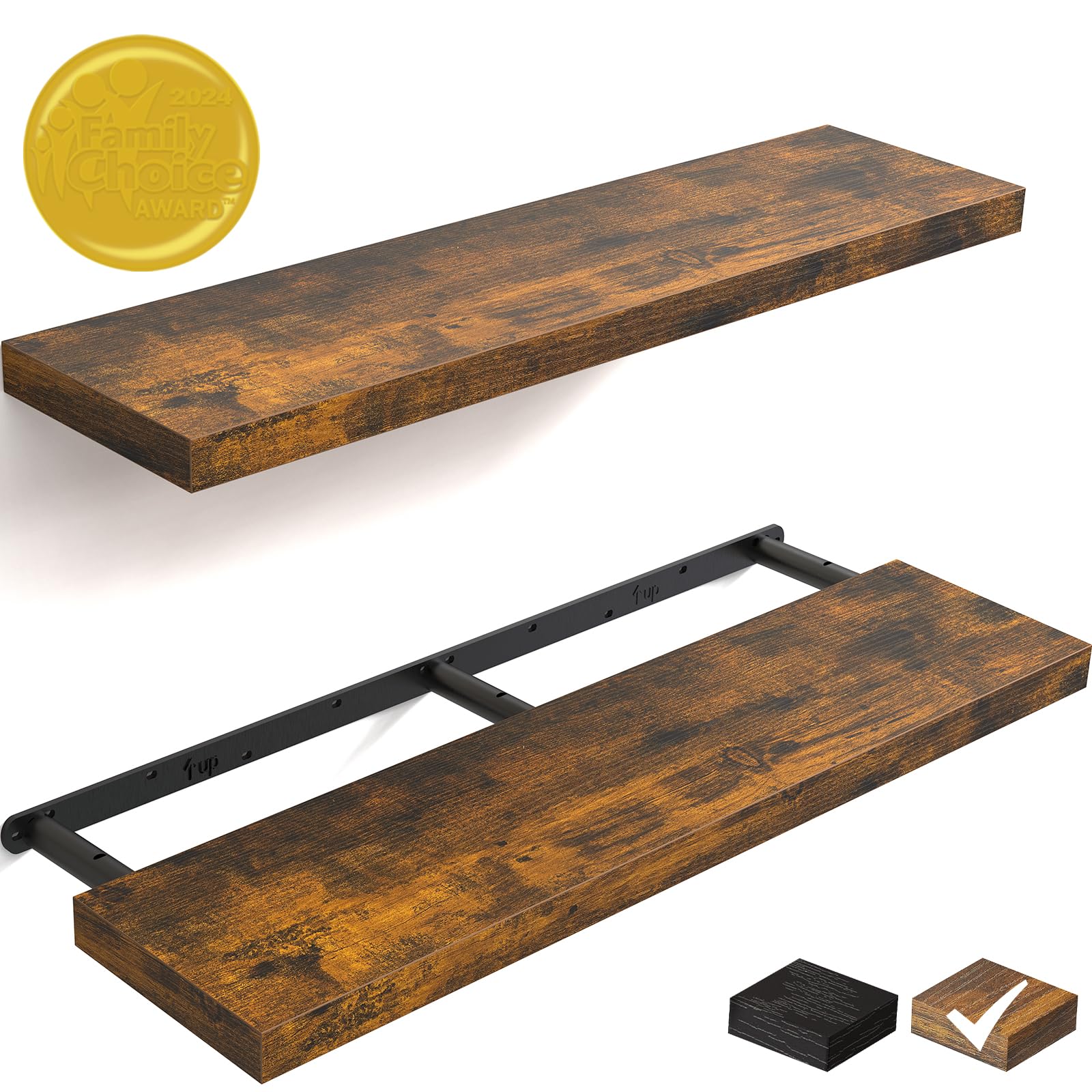 Best Rustic Wood Shelves